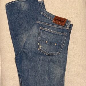 Polo by Ralph Lauren Men's Blue Straight Jeans